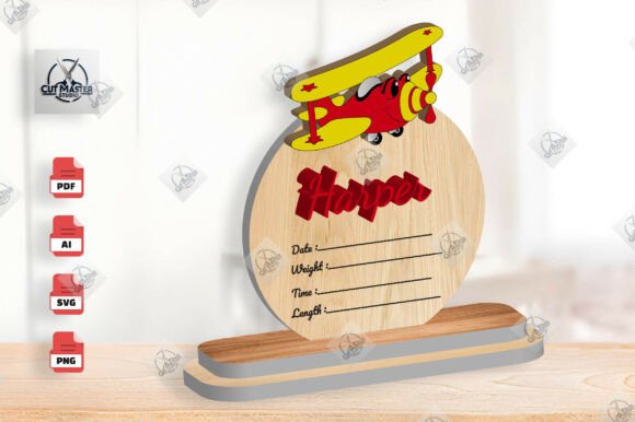 Airplane Baby Birth Stats Sign SVG: A Practical Guide to Custom Nursery Decor