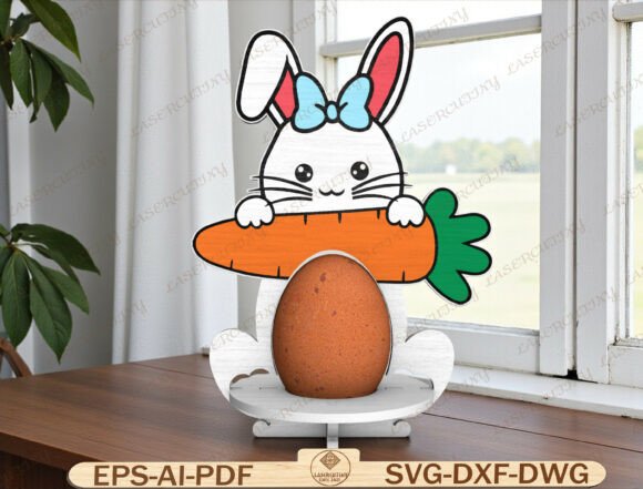 Bunny Carrot Egg Holder Laser Cut File: A Practical Evaluation for Easter Projects