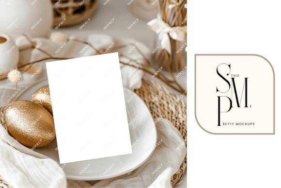 Elevating Digital Art Sales: The Strategic Value of the 5x7 Easter Card Mockup - JPG PSD