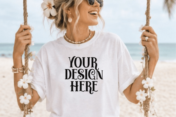Evaluating the Gildan 5000 White T-Shirt Mockup for Summer Apparel Design