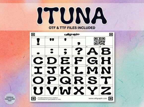 Ituna: Elevate Your Creative Projects with a Distinctive Display Typeface