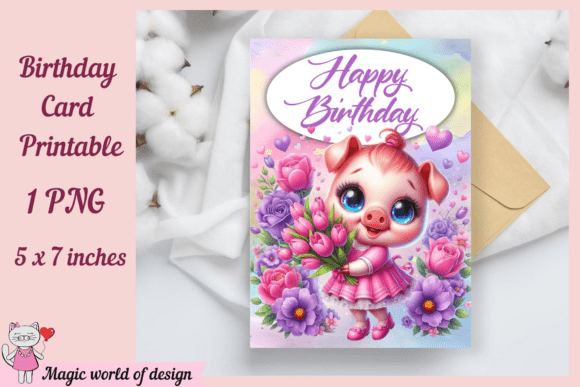 Revitalizing Digital Greetings: The Strategic Value of the Happy Birthday Card Printable with Pig