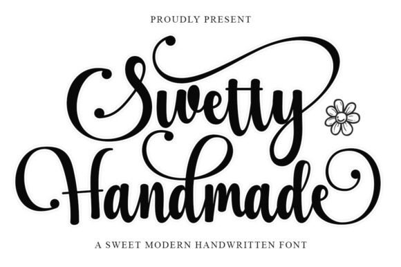 Sweetty Handmade: The Calligraphy Font That Brings a Cozy Winter Warmth to Your Designs