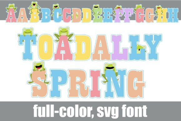 Toad-ally Spring: The Whimsical Typeface That Brings Pond-Side Playfulness to Your Brand