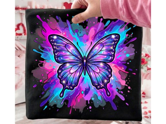 Unlocking Creative Potential with the Iridescent Butterfly Insect Tshirt Png