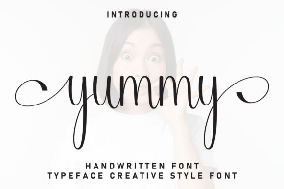 Yummy: The Handcrafted Display Font That Brings Joy to Your Wedding Designs